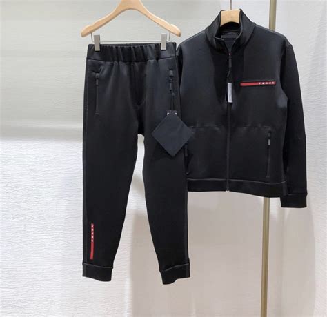 prada outerwear men's|prada tracksuit men's uk.